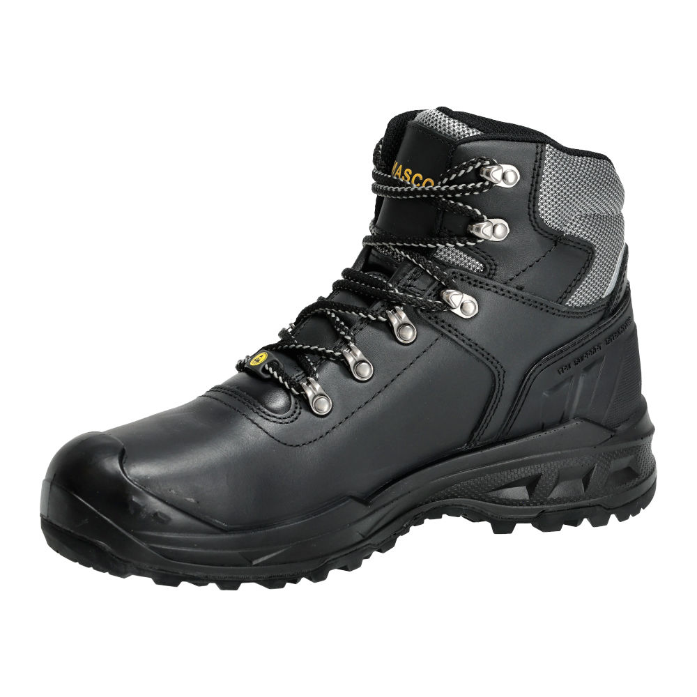 Buty ochronne MASCOT ELBRUS F0074-902-0907 S3S SR HRO ESD – skórzane, aluminiowy podnosek, podeszwa MASCOGRIP® 15 Buty ochronne MASCOT ELBRUS F0074-902-0907 S3S SR HRO ESD – skórzane, aluminiowy podnosek, podeszwa MASCOGRIP® - obrazek 15