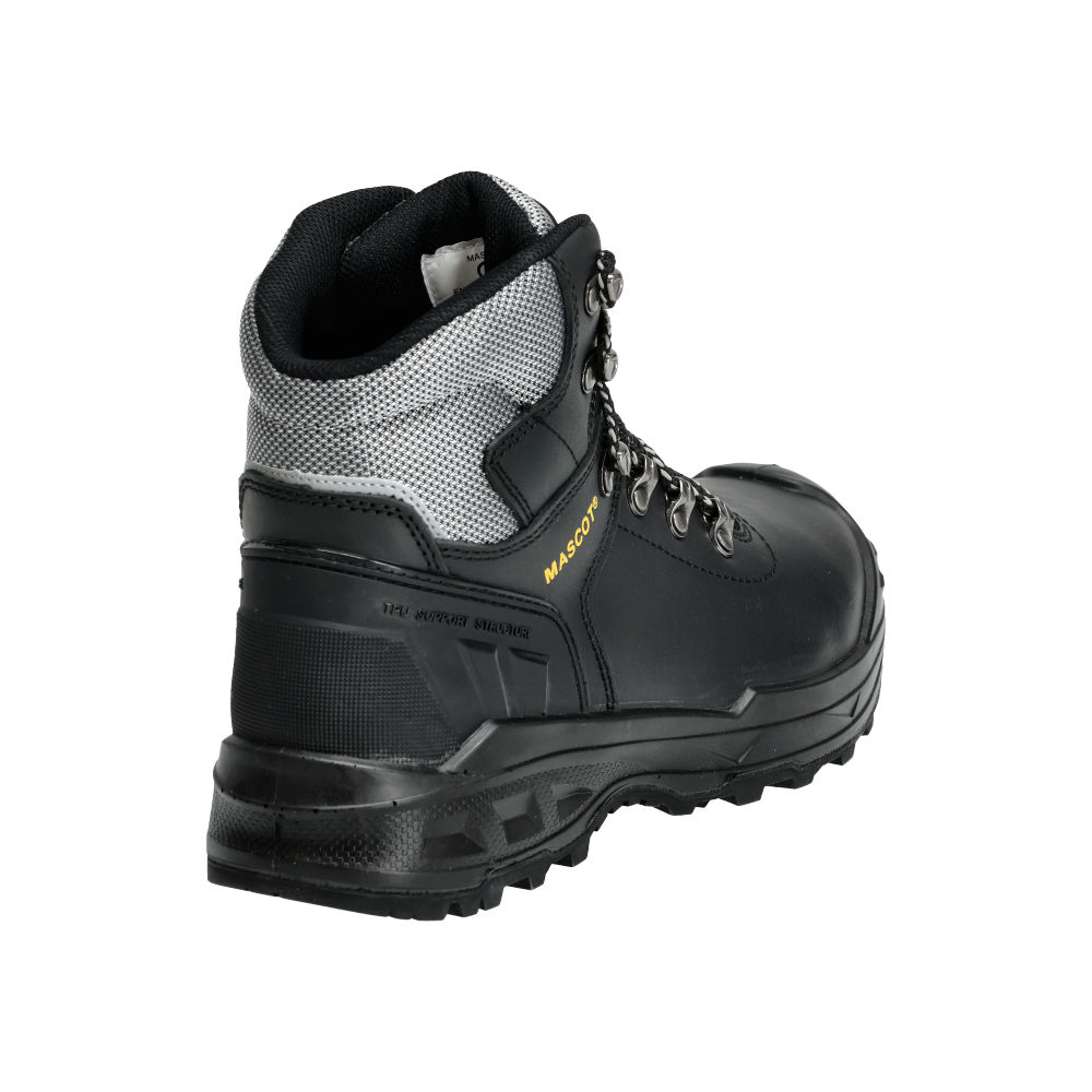 Buty ochronne MASCOT ELBRUS F0074-902-0907 S3S SR HRO ESD – skórzane, aluminiowy podnosek, podeszwa MASCOGRIP® 5 Buty ochronne MASCOT ELBRUS F0074-902-0907 S3S SR HRO ESD – skórzane, aluminiowy podnosek, podeszwa MASCOGRIP® - obrazek 5