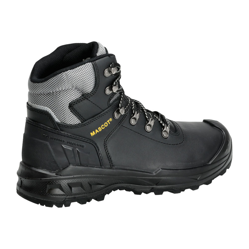Buty ochronne MASCOT ELBRUS F0074-902-0907 S3S SR HRO ESD – skórzane, aluminiowy podnosek, podeszwa MASCOGRIP® 3 Buty ochronne MASCOT ELBRUS F0074-902-0907 S3S SR HRO ESD – skórzane, aluminiowy podnosek, podeszwa MASCOGRIP® - obrazek 3