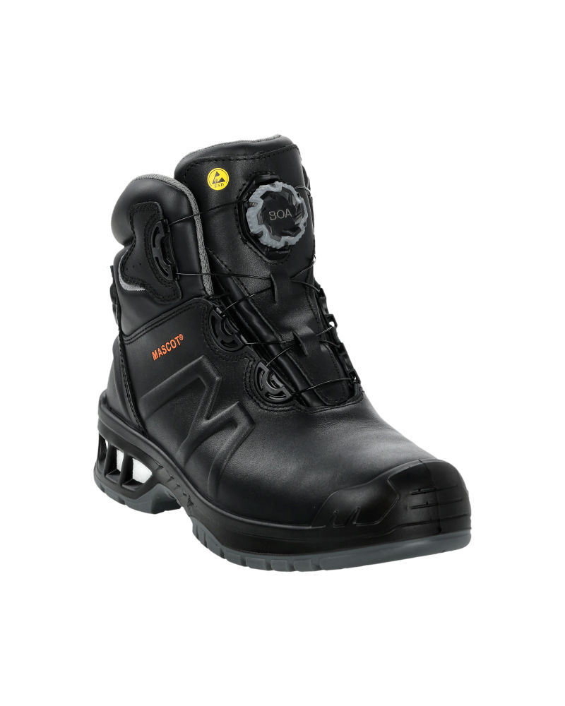 Buty ochronne MASCOT ENERGY F0136-902-09 S3S SR FO SC ESD – skórzane, BOA® Fit System, MASCOLAYER® 6 Buty ochronne MASCOT ENERGY F0136-902-09 S3S SR FO SC ESD – skórzane, BOA® Fit System, MASCOLAYER® - obrazek 6