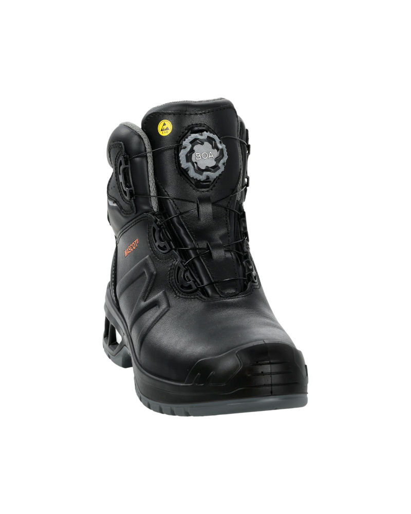 Buty ochronne MASCOT ENERGY F0136-902-09 S3S SR FO SC ESD – skórzane, BOA® Fit System, MASCOLAYER® 7 Buty ochronne MASCOT ENERGY F0136-902-09 S3S SR FO SC ESD – skórzane, BOA® Fit System, MASCOLAYER® - obrazek 7