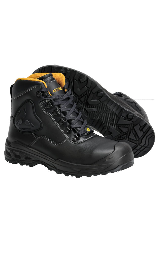 Buty ochronne MASCOT Batura Plus F0165-902-0907 S3S – skórzane, ochrona kostki AN, Nomex®, MASCOGRIP HRO 300°C, ESD 1 Buty ochronne MASCOT Batura Plus F0165-902-0907 S3S – skórzane, ochrona kostki AN, Nomex®, MASCOGRIP HRO 300°C, ESD