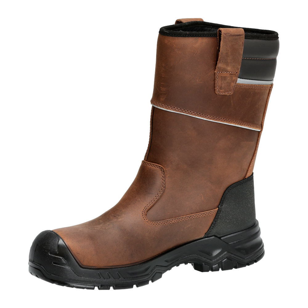 Buty ochronne MASCOT ORIGINALS F1003-715-5409 S3S – skórzane Rigger Boot, bez metalu, MASCOLAYER®, ESD, SR 12 Buty ochronne MASCOT ORIGINALS F1003-715-5409 S3S – skórzane Rigger Boot, bez metalu, MASCOLAYER®, ESD, SR - obrazek 12