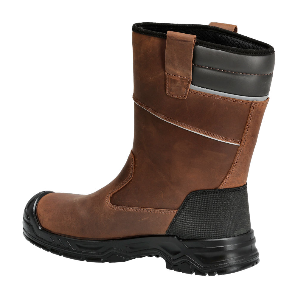 Buty ochronne MASCOT ORIGINALS F1003-715-5409 S3S – skórzane Rigger Boot, bez metalu, MASCOLAYER®, ESD, SR 16 Buty ochronne MASCOT ORIGINALS F1003-715-5409 S3S – skórzane Rigger Boot, bez metalu, MASCOLAYER®, ESD, SR - obrazek 16