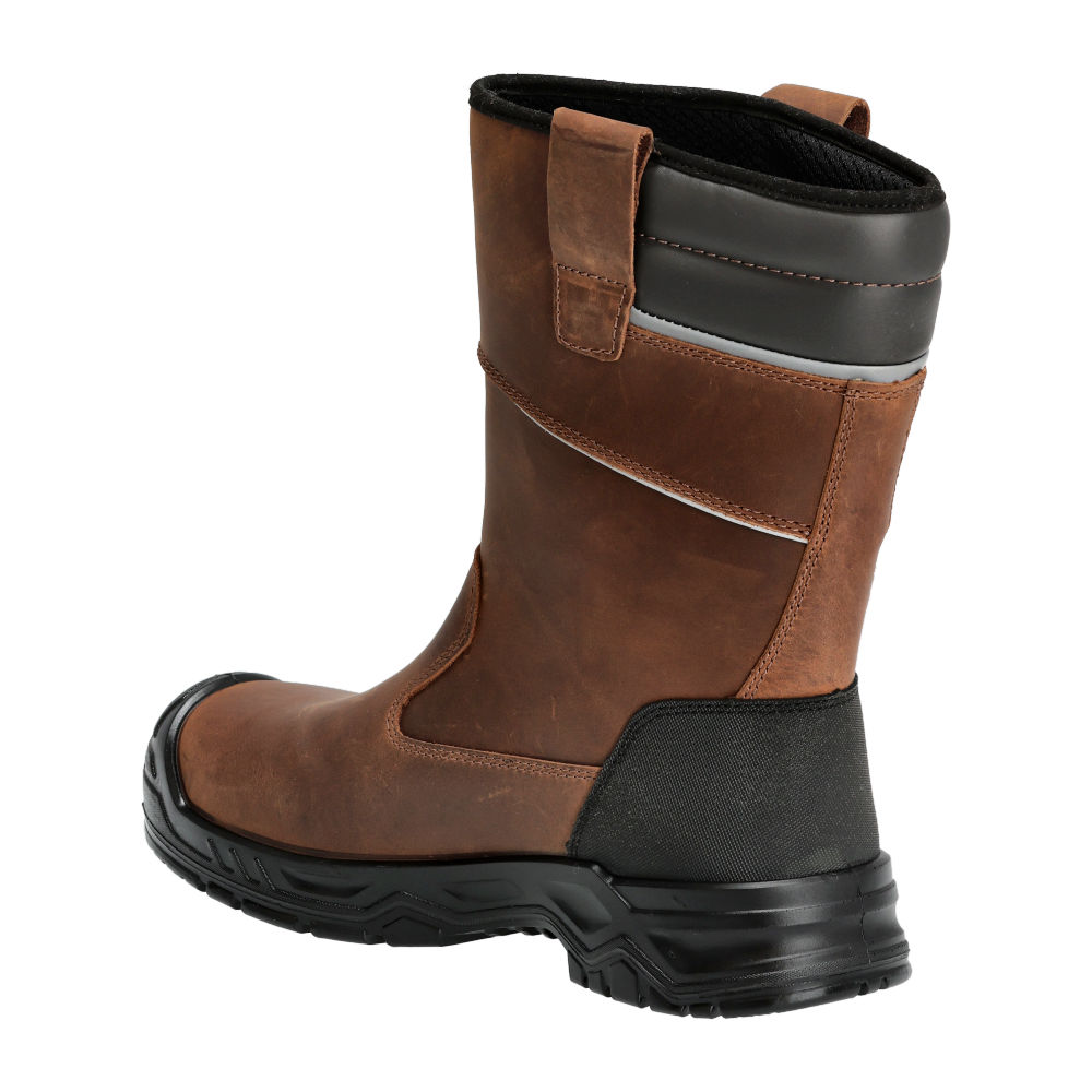 Buty ochronne MASCOT ORIGINALS F1003-715-5409 S3S – skórzane Rigger Boot, bez metalu, MASCOLAYER®, ESD, SR 17 Buty ochronne MASCOT ORIGINALS F1003-715-5409 S3S – skórzane Rigger Boot, bez metalu, MASCOLAYER®, ESD, SR - obrazek 17