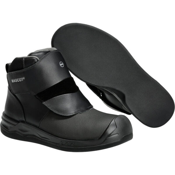 Buty ochronne asfaltowe MASCOT INDUSTRY F1100-902-09 S1PS BOA® – skórzane, HRO 300°C, HI, SR
