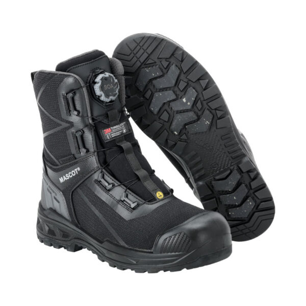Buty ochronne MASCOT INDUSTRY F1104-938-09 S7S BOA® – wodoszczelne, ocieplane, CORDURA®, Thinsulate™, HRO