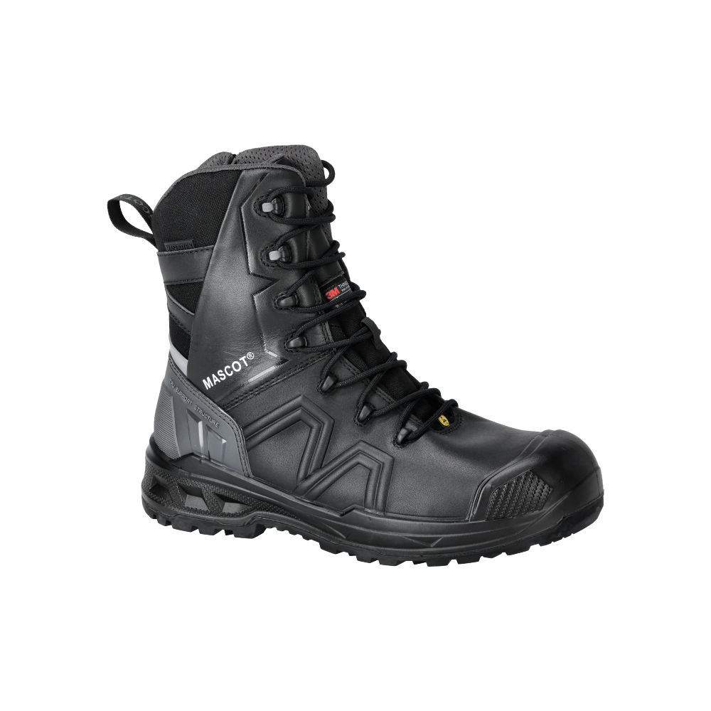 Buty ochronne MASCOT INDUSTRY F1107-902-09 S7S – skórzane, ocieplane, wodoszczelne, Thinsulate™, MASCOTEX®, HRO 4 Buty ochronne MASCOT INDUSTRY F1107-902-09 S7S – skórzane, ocieplane, wodoszczelne, Thinsulate™, MASCOTEX®, HRO - obrazek 4