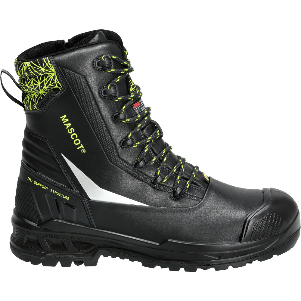 Buty ochronne MASCOT INDUSTRY F1300-902-09 S7S – trudnopalne, skórzane, wodoszczelne, Thinsulate™, HRO 300°C 6 Buty ochronne MASCOT INDUSTRY F1300-902-09 S7S – trudnopalne, skórzane, wodoszczelne, Thinsulate™, HRO 300°C - obrazek 6