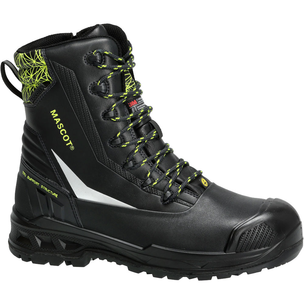 Buty ochronne MASCOT INDUSTRY F1300-902-09 S7S – trudnopalne, skórzane, wodoszczelne, Thinsulate™, HRO 300°C 7 Buty ochronne MASCOT INDUSTRY F1300-902-09 S7S – trudnopalne, skórzane, wodoszczelne, Thinsulate™, HRO 300°C - obrazek 7