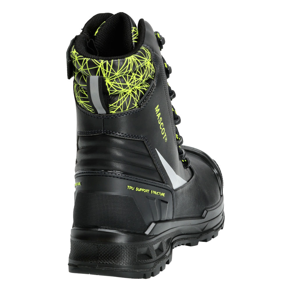 Buty ochronne MASCOT INDUSTRY F1300-902-09 S7S – trudnopalne, skórzane, wodoszczelne, Thinsulate™, HRO 300°C 25 Buty ochronne MASCOT INDUSTRY F1300-902-09 S7S – trudnopalne, skórzane, wodoszczelne, Thinsulate™, HRO 300°C - obrazek 25