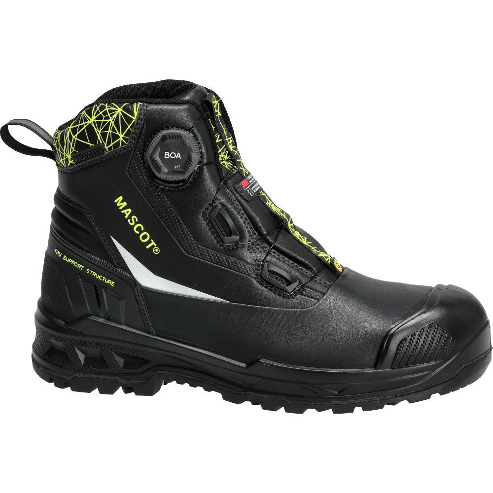 Buty ochronne MASCOT INDUSTRY F1302-902-09 S7S BOA® – wodoszczelne, trudnopalne, ocieplane Thinsulate™, MASCOTEX®, HRO 300°C 3 Buty ochronne MASCOT INDUSTRY F1302-902-09 S7S BOA® – wodoszczelne, trudnopalne, ocieplane Thinsulate™, MASCOTEX®, HRO 300°C - obrazek 3