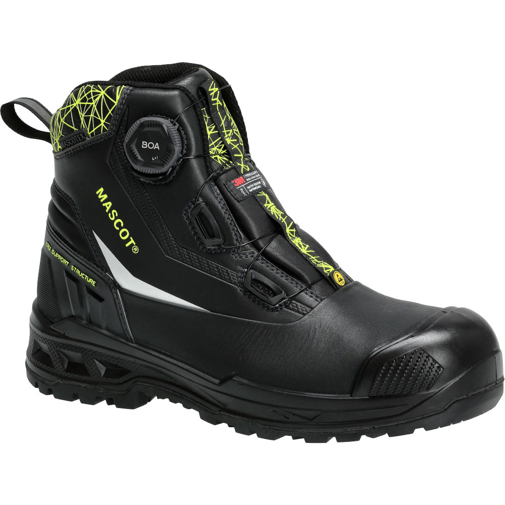 Buty ochronne MASCOT INDUSTRY F1302-902-09 S7S BOA® – wodoszczelne, trudnopalne, ocieplane Thinsulate™, MASCOTEX®, HRO 300°C 4 Buty ochronne MASCOT INDUSTRY F1302-902-09 S7S BOA® – wodoszczelne, trudnopalne, ocieplane Thinsulate™, MASCOTEX®, HRO 300°C - obrazek 4