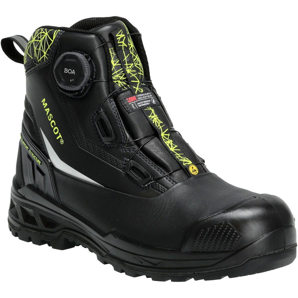 Buty ochronne MASCOT INDUSTRY F1302-902-09 S7S BOA® – wodoszczelne, trudnopalne, ocieplane Thinsulate™, MASCOTEX®, HRO 300°C 5 Buty ochronne MASCOT INDUSTRY F1302-902-09 S7S BOA® – wodoszczelne, trudnopalne, ocieplane Thinsulate™, MASCOTEX®, HRO 300°C - obrazek 5