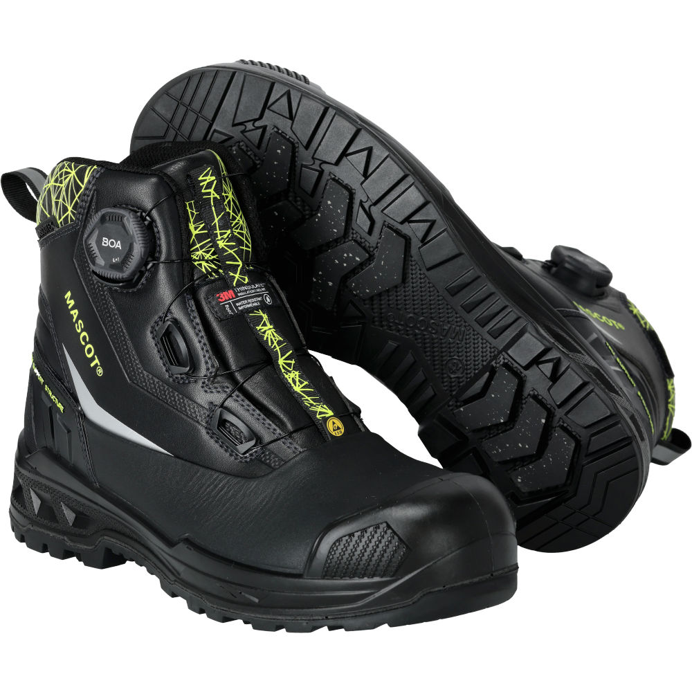 Buty ochronne MASCOT INDUSTRY F1302-902-09 S7S BOA® – wodoszczelne, trudnopalne, ocieplane Thinsulate™, MASCOTEX®, HRO 300°C 1 Buty ochronne MASCOT INDUSTRY F1302-902-09 S7S BOA® – wodoszczelne, trudnopalne, ocieplane Thinsulate™, MASCOTEX®, HRO 300°C