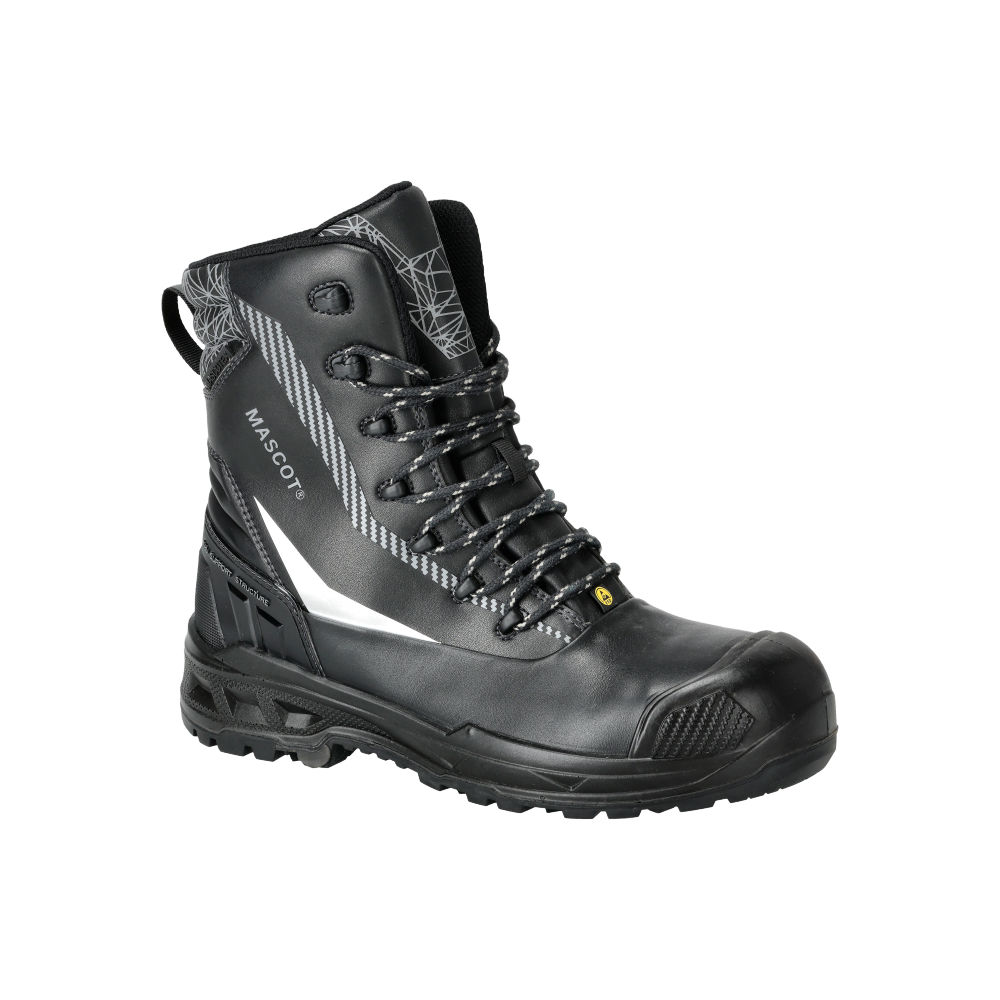 Buty ochronne MASCOT INDUSTRY F1303-902-09 S7S – wodoszczelne, sznurowane, skórzane, czarne 4 Buty ochronne MASCOT INDUSTRY F1303-902-09 S7S – wodoszczelne, sznurowane, skórzane, czarne - obrazek 4