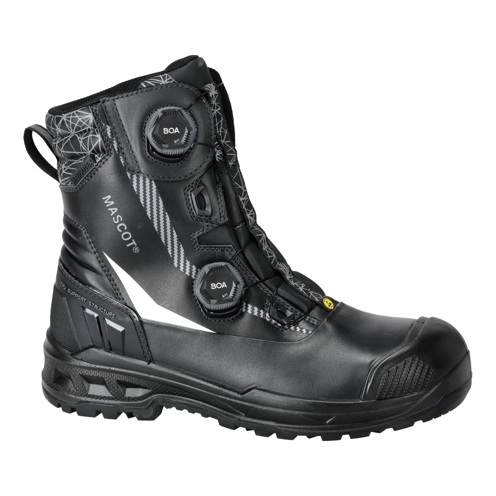Buty ochronne MASCOT INDUSTRY F1304-902-09 S7S BOA® – wodoszczelne, trudnopalne, skórzane, MASCOTEX®, HRO 300°C, ESD 3 Buty ochronne MASCOT INDUSTRY F1304-902-09 S7S BOA® – wodoszczelne, trudnopalne, skórzane, MASCOTEX®, HRO 300°C, ESD - obrazek 3