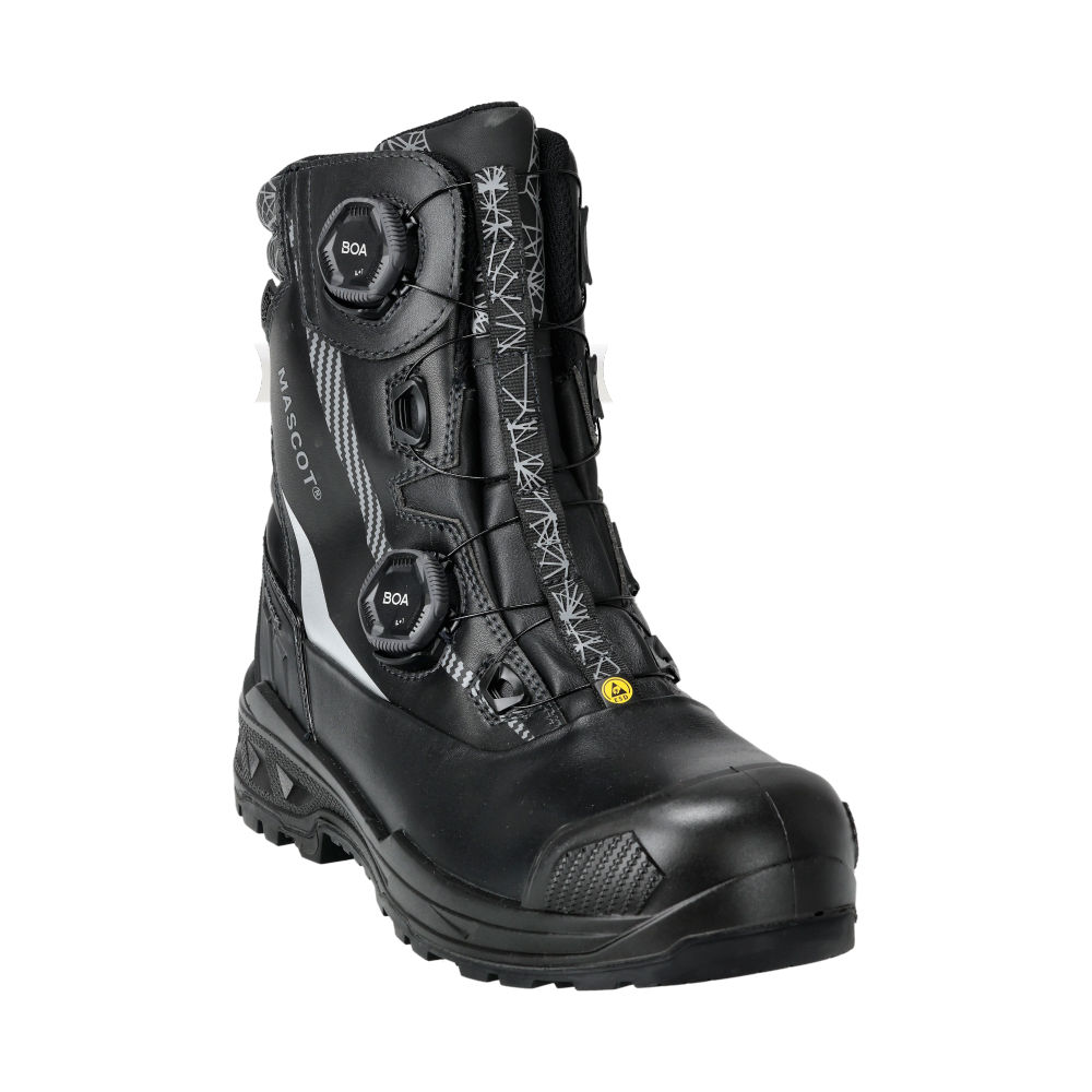Buty ochronne MASCOT INDUSTRY F1304-902-09 S7S BOA® – wodoszczelne, trudnopalne, skórzane, MASCOTEX®, HRO 300°C, ESD 6 Buty ochronne MASCOT INDUSTRY F1304-902-09 S7S BOA® – wodoszczelne, trudnopalne, skórzane, MASCOTEX®, HRO 300°C, ESD - obrazek 6
