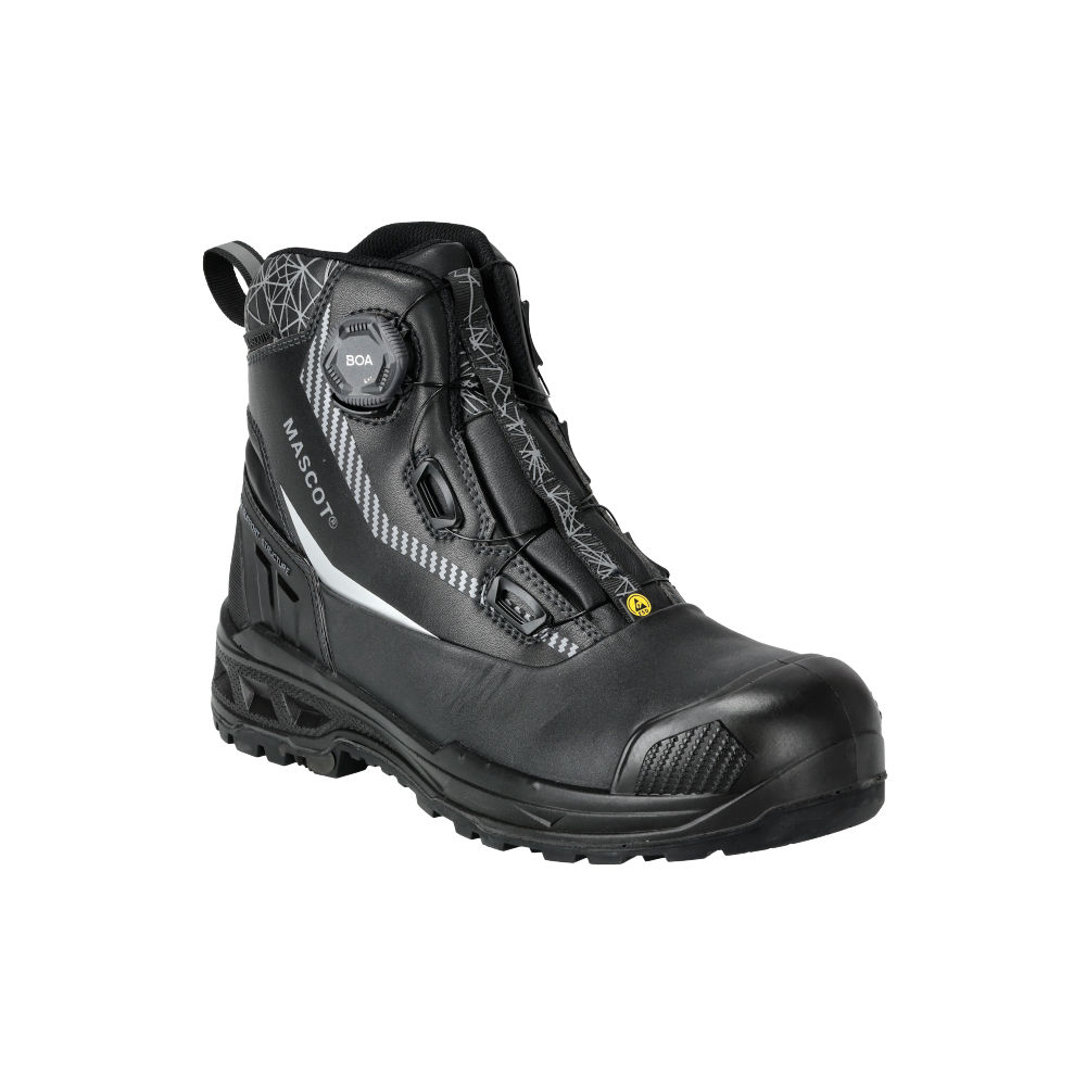 Buty ochronne MASCOT INDUSTRY F1305-902-09 S7S BOA® – wodoszczelne, trudnopalne, skórzane, MASCOTEX®, HRO 300°C, ESD 8 Buty ochronne MASCOT INDUSTRY F1305-902-09 S7S BOA® – wodoszczelne, trudnopalne, skórzane, MASCOTEX®, HRO 300°C, ESD - obrazek 8