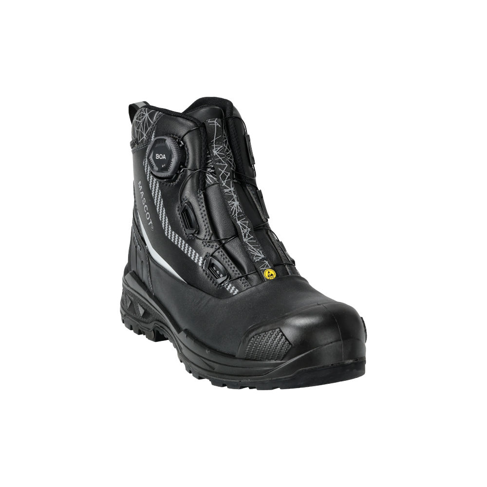Buty ochronne MASCOT INDUSTRY F1305-902-09 S7S BOA® – wodoszczelne, trudnopalne, skórzane, MASCOTEX®, HRO 300°C, ESD 9 Buty ochronne MASCOT INDUSTRY F1305-902-09 S7S BOA® – wodoszczelne, trudnopalne, skórzane, MASCOTEX®, HRO 300°C, ESD - obrazek 9