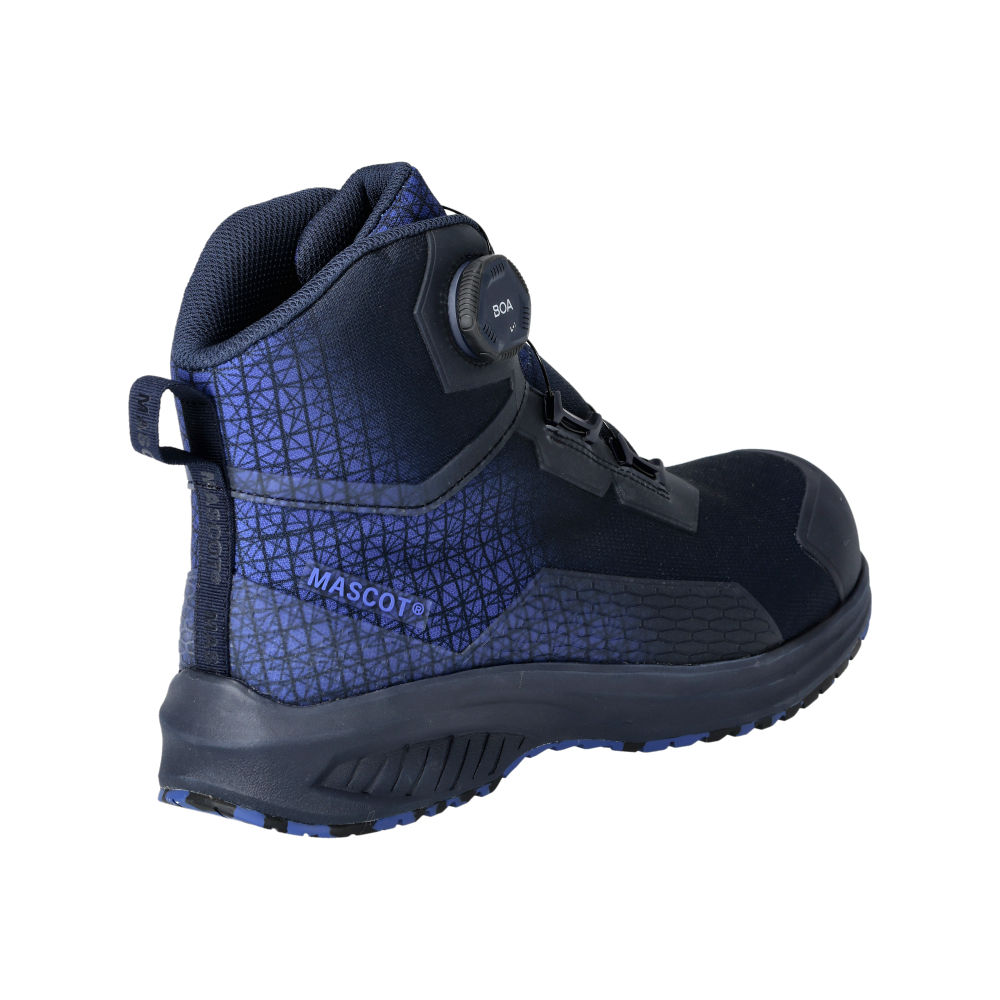 Buty ochronne MASCOT ACCELERATE F1502-909-01091 S3S SR FO SC ESD – granatowo-niebieskie, BOA® Fit System, MASCOLAYER® 4 Buty ochronne MASCOT ACCELERATE F1502-909-01091 S3S SR FO SC ESD – granatowo-niebieskie, BOA® Fit System, MASCOLAYER® - obrazek 4