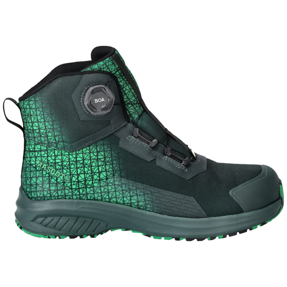 Buty ochronne MASCOT ACCELERATE F1502-909-03333 S3S SR FO SC ESD – zielone, BOA® Fit System, MASCOLAYER® 25 Buty ochronne MASCOT ACCELERATE F1502-909-03333 S3S SR FO SC ESD – zielone, BOA® Fit System, MASCOLAYER® - obrazek 25