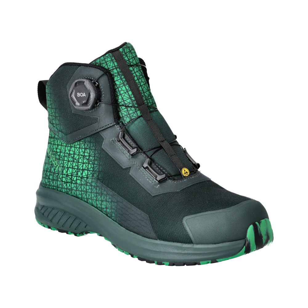 Buty ochronne MASCOT ACCELERATE F1502-909-03333 S3S SR FO SC ESD – zielone, BOA® Fit System, MASCOLAYER® 22 Buty ochronne MASCOT ACCELERATE F1502-909-03333 S3S SR FO SC ESD – zielone, BOA® Fit System, MASCOLAYER® - obrazek 22