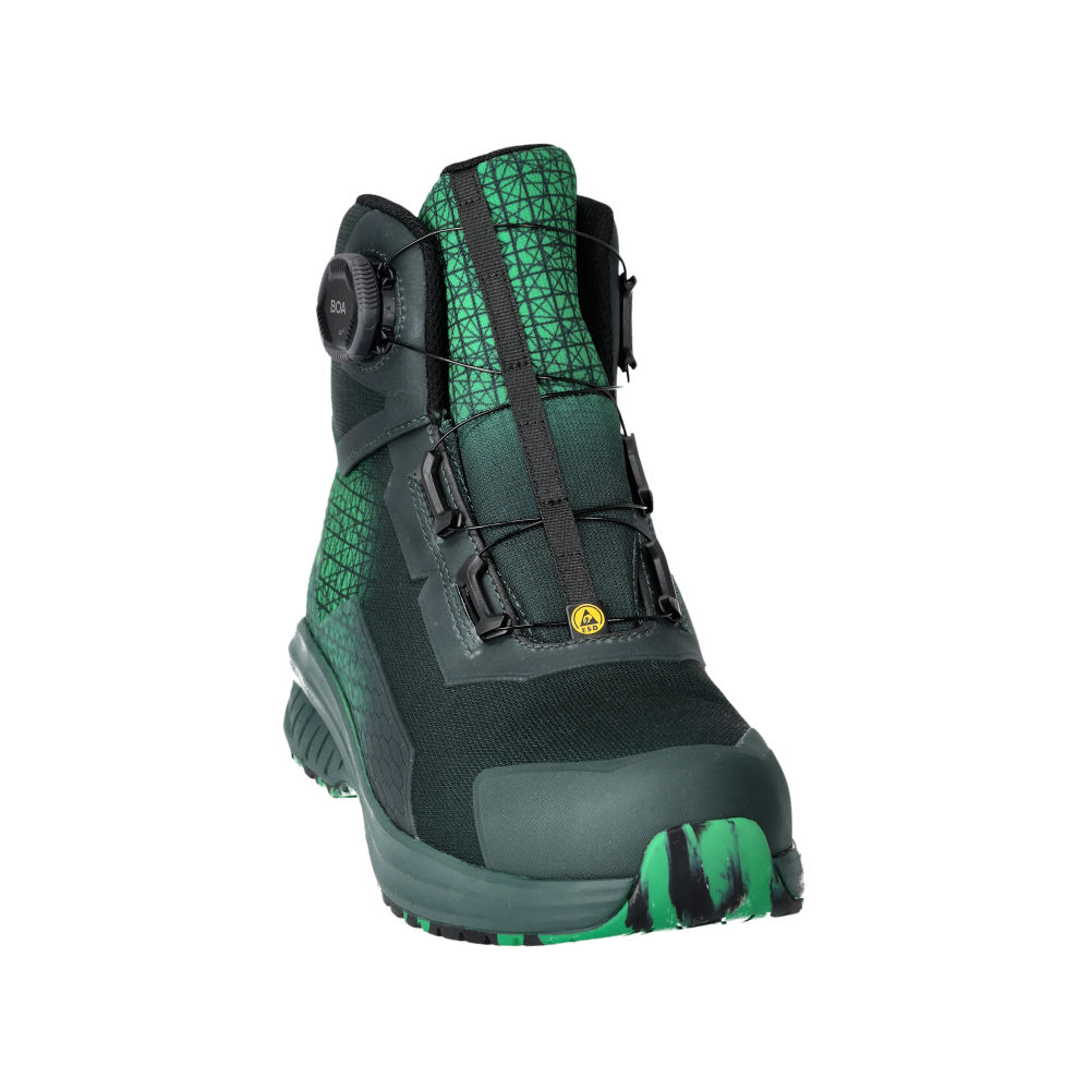Buty ochronne MASCOT ACCELERATE F1502-909-03333 S3S SR FO SC ESD – zielone, BOA® Fit System, MASCOLAYER® 20 Buty ochronne MASCOT ACCELERATE F1502-909-03333 S3S SR FO SC ESD – zielone, BOA® Fit System, MASCOLAYER® - obrazek 20