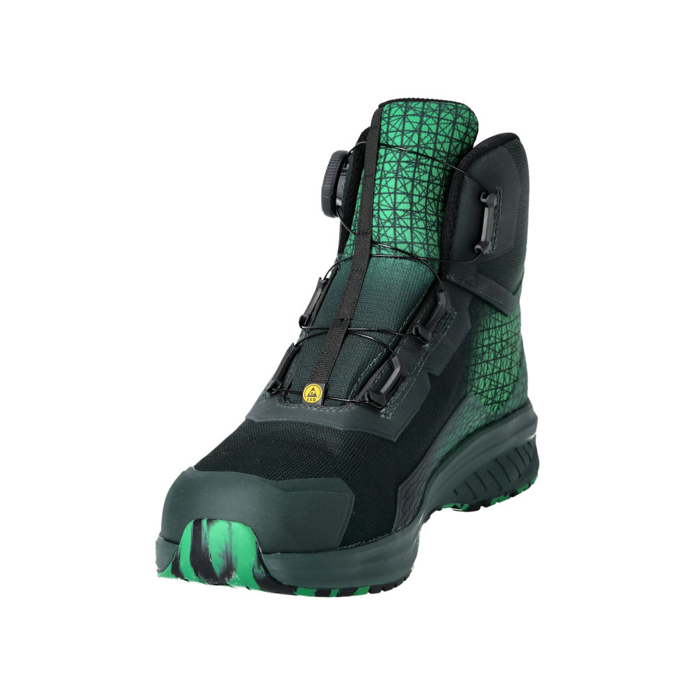 Buty ochronne MASCOT ACCELERATE F1502-909-03333 S3S SR FO SC ESD – zielone, BOA® Fit System, MASCOLAYER® 17 Buty ochronne MASCOT ACCELERATE F1502-909-03333 S3S SR FO SC ESD – zielone, BOA® Fit System, MASCOLAYER® - obrazek 17