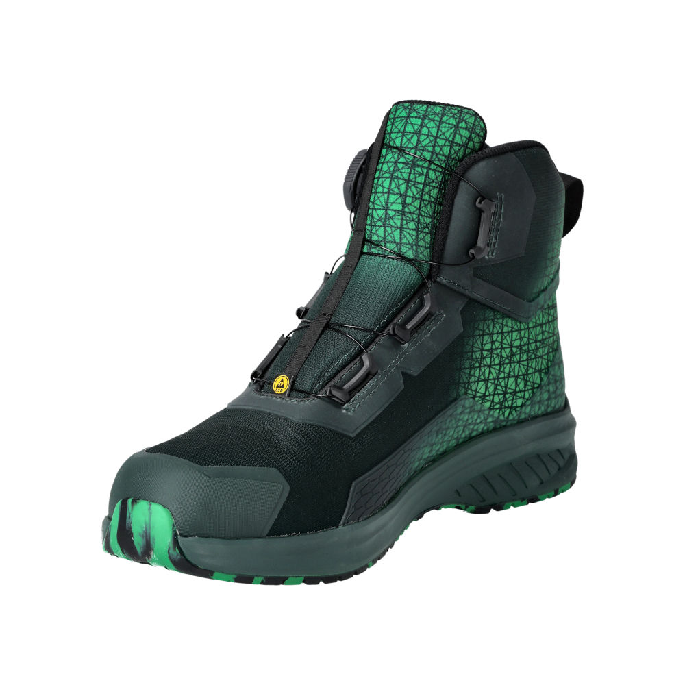 Buty ochronne MASCOT ACCELERATE F1502-909-03333 S3S SR FO SC ESD – zielone, BOA® Fit System, MASCOLAYER® 16 Buty ochronne MASCOT ACCELERATE F1502-909-03333 S3S SR FO SC ESD – zielone, BOA® Fit System, MASCOLAYER® - obrazek 16
