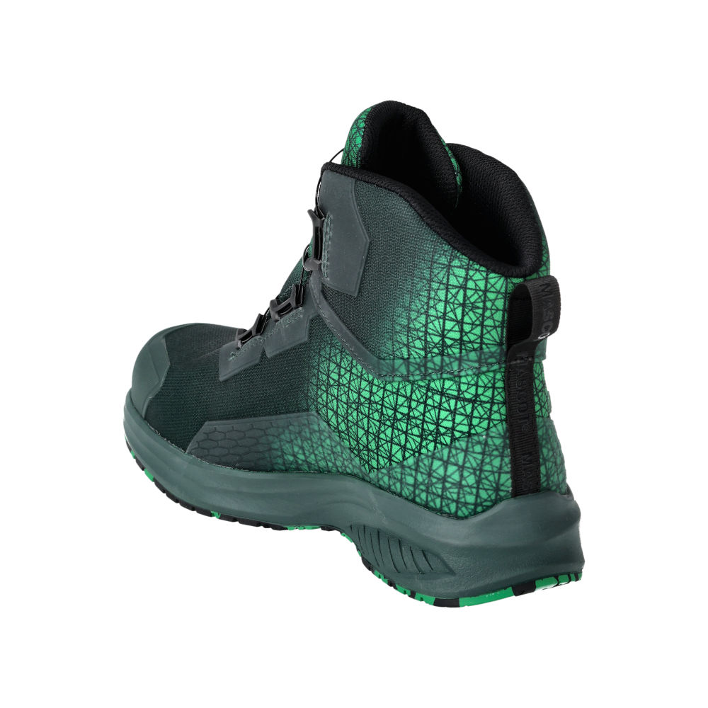 Buty ochronne MASCOT ACCELERATE F1502-909-03333 S3S SR FO SC ESD – zielone, BOA® Fit System, MASCOLAYER® 9 Buty ochronne MASCOT ACCELERATE F1502-909-03333 S3S SR FO SC ESD – zielone, BOA® Fit System, MASCOLAYER® - obrazek 9
