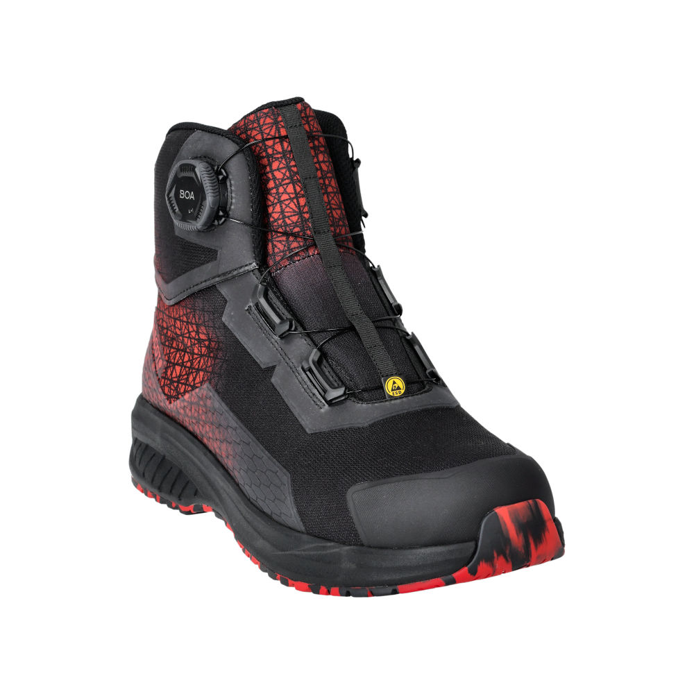 Buty ochronne MASCOT ACCELERATE F1502-909-09202 S3S SR FO SC ESD – czarno-czerwone, BOA® Fit System, MASCOLAYER® 21 Buty ochronne MASCOT ACCELERATE F1502-909-09202 S3S SR FO SC ESD – czarno-czerwone, BOA® Fit System, MASCOLAYER® - obrazek 21