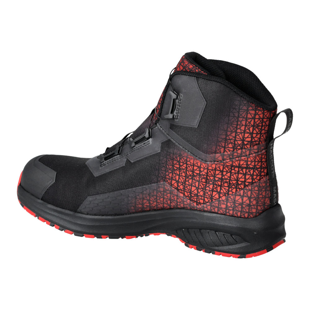 Buty ochronne MASCOT ACCELERATE F1502-909-09202 S3S SR FO SC ESD – czarno-czerwone, BOA® Fit System, MASCOLAYER® 11 Buty ochronne MASCOT ACCELERATE F1502-909-09202 S3S SR FO SC ESD – czarno-czerwone, BOA® Fit System, MASCOLAYER® - obrazek 11