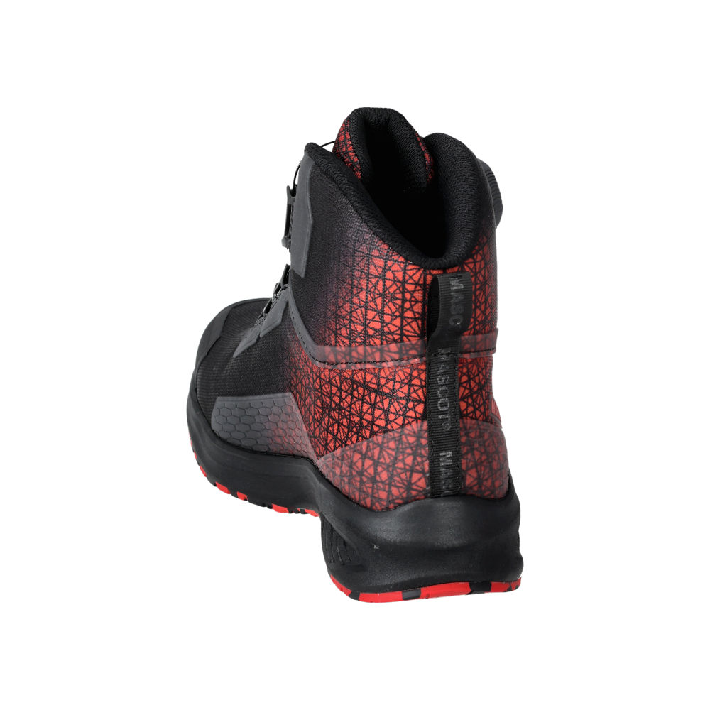 Buty ochronne MASCOT ACCELERATE F1502-909-09202 S3S SR FO SC ESD – czarno-czerwone, BOA® Fit System, MASCOLAYER® 8 Buty ochronne MASCOT ACCELERATE F1502-909-09202 S3S SR FO SC ESD – czarno-czerwone, BOA® Fit System, MASCOLAYER® - obrazek 8