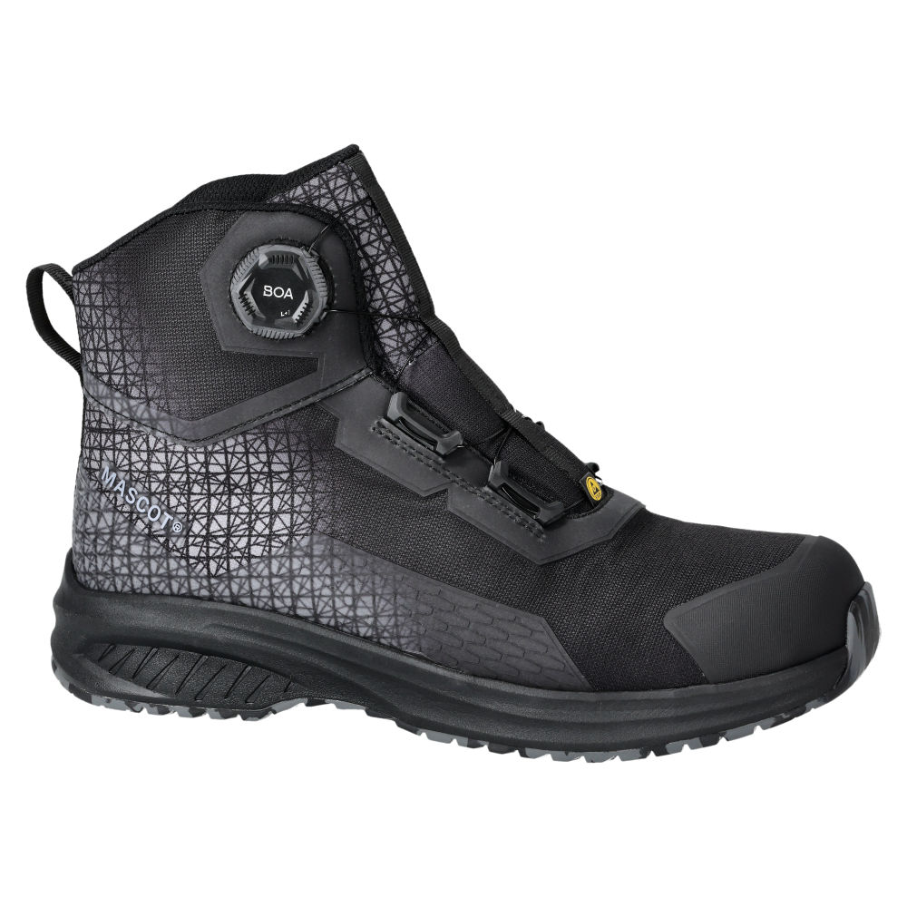 Buty ochronne MASCOT ACCELERATE F1502-909-09 S3S SR FO SC ESD – czarne, BOA® Fit System, MASCOLAYER® 24 Buty ochronne MASCOT ACCELERATE F1502-909-09 S3S SR FO SC ESD – czarne, BOA® Fit System, MASCOLAYER® - obrazek 24