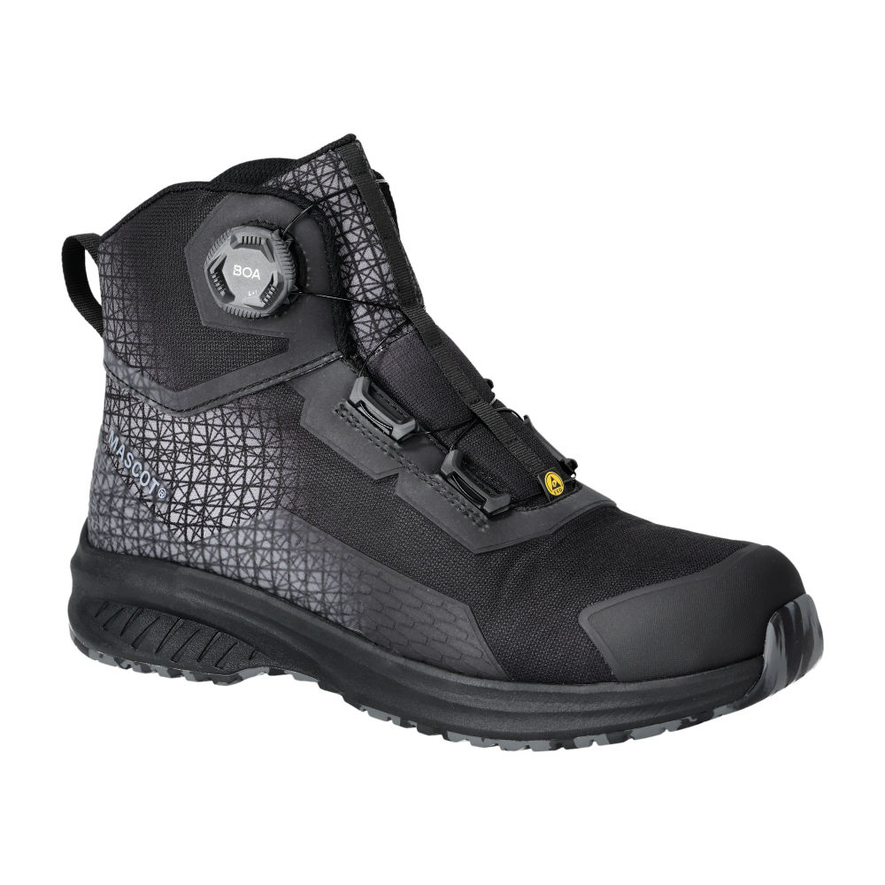 Buty ochronne MASCOT ACCELERATE F1502-909-09 S3S SR FO SC ESD – czarne, BOA® Fit System, MASCOLAYER® 23 Buty ochronne MASCOT ACCELERATE F1502-909-09 S3S SR FO SC ESD – czarne, BOA® Fit System, MASCOLAYER® - obrazek 23