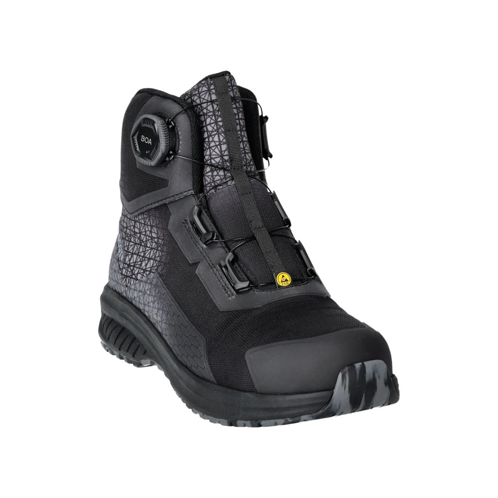 Buty ochronne MASCOT ACCELERATE F1502-909-09 S3S SR FO SC ESD – czarne, BOA® Fit System, MASCOLAYER® 21 Buty ochronne MASCOT ACCELERATE F1502-909-09 S3S SR FO SC ESD – czarne, BOA® Fit System, MASCOLAYER® - obrazek 21