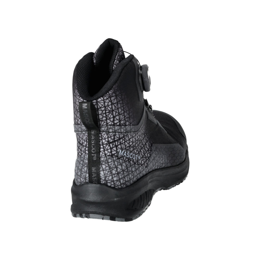 Buty ochronne MASCOT ACCELERATE F1502-909-09 S3S SR FO SC ESD – czarne, BOA® Fit System, MASCOLAYER® 6 Buty ochronne MASCOT ACCELERATE F1502-909-09 S3S SR FO SC ESD – czarne, BOA® Fit System, MASCOLAYER® - obrazek 6