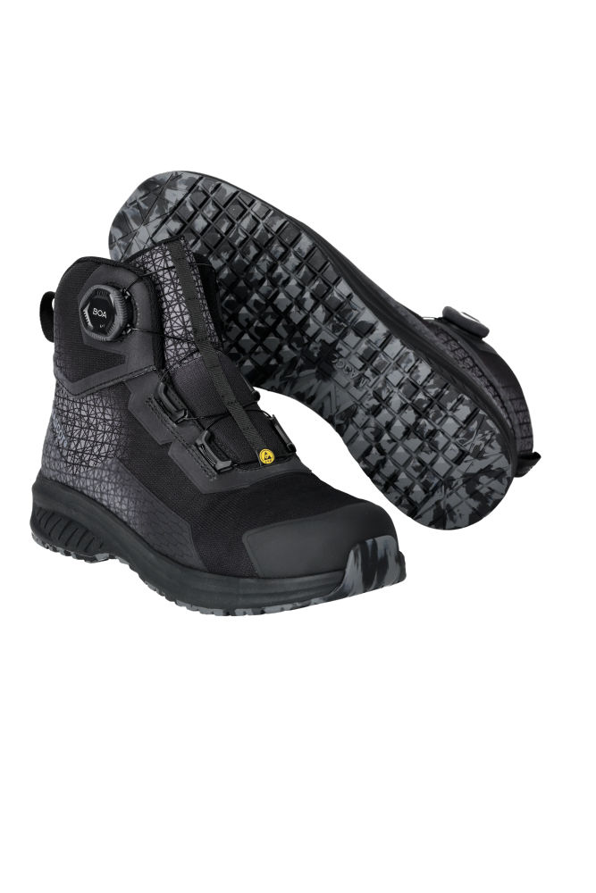 Buty ochronne MASCOT ACCELERATE F1502-909-09 S3S SR FO SC ESD – czarne, BOA® Fit System, MASCOLAYER® 1 Buty ochronne MASCOT ACCELERATE F1502-909-09 S3S SR FO SC ESD – czarne, BOA® Fit System, MASCOLAYER®