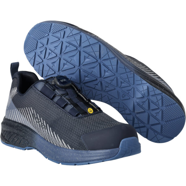 Buty ochronne MASCOT CUSTOMIZED F1601-909-010 S1PS BOA® – lekkie, oddychające, MASCOLAYER®, ESD, SR, granatowe