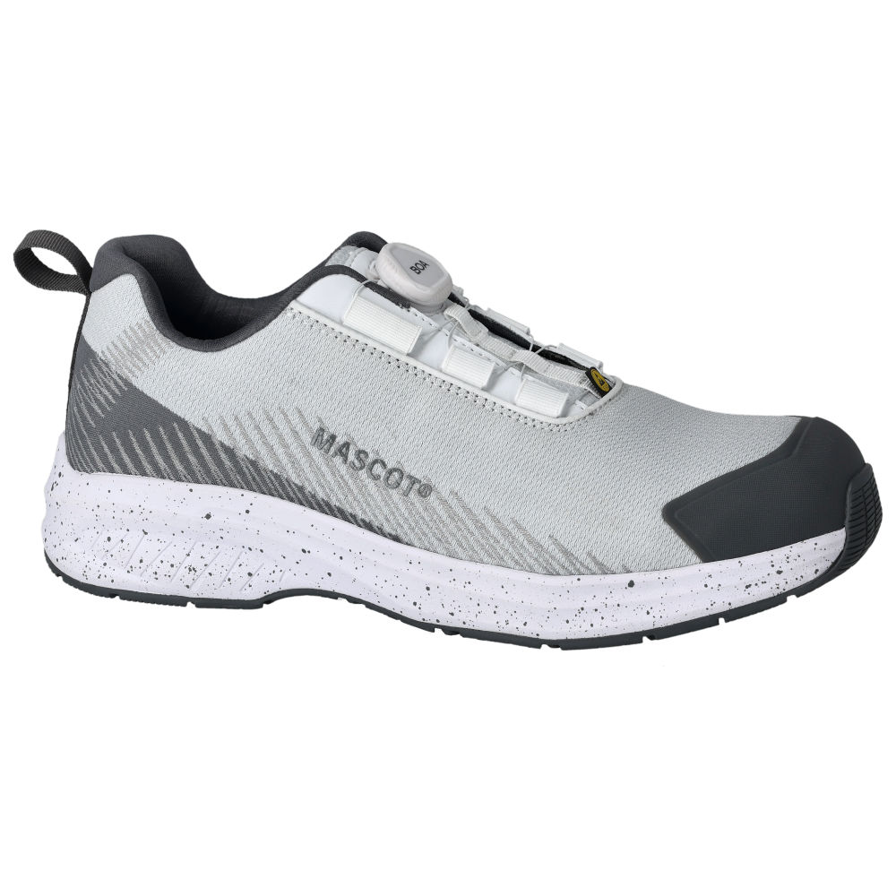 Buty ochronne MASCOT CUSTOMIZED F1601-909-0689 S1PS BOA® – lekkie, oddychające, MASCOLAYER®, ESD, biało-szare 4 Buty ochronne MASCOT CUSTOMIZED F1601-909-0689 S1PS BOA® – lekkie, oddychające, MASCOLAYER®, ESD, biało-szare – Bild 4
