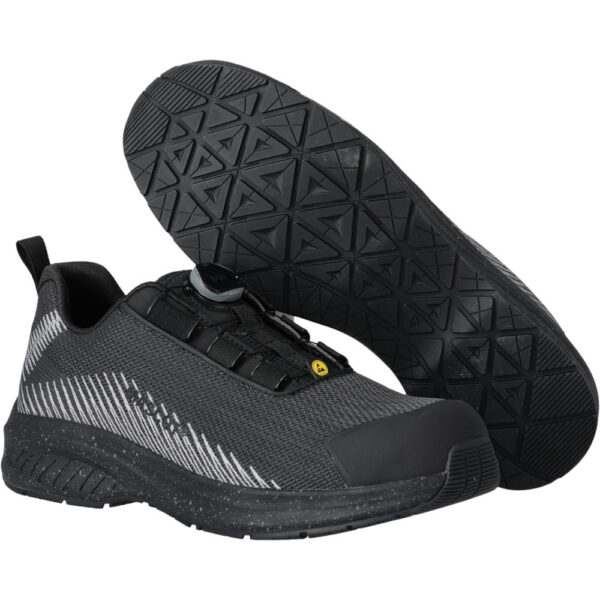 Buty ochronne MASCOT CUSTOMIZED F1601-909-09 S1PS BOA® – lekkie, oddychające, MASCOLAYER®, ESD, SR, czarne