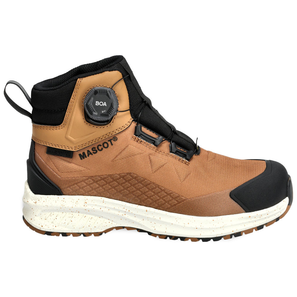 Buty ochronne MASCOT CUSTOMIZED F1602-702-54 S7S SR FO ESD – brązowe, wodoszczelne, BOA® Fit System, MASCOTEX® 5 Buty ochronne MASCOT CUSTOMIZED F1602-702-54 S7S SR FO ESD – brązowe, wodoszczelne, BOA® Fit System, MASCOTEX® - obrazek 5