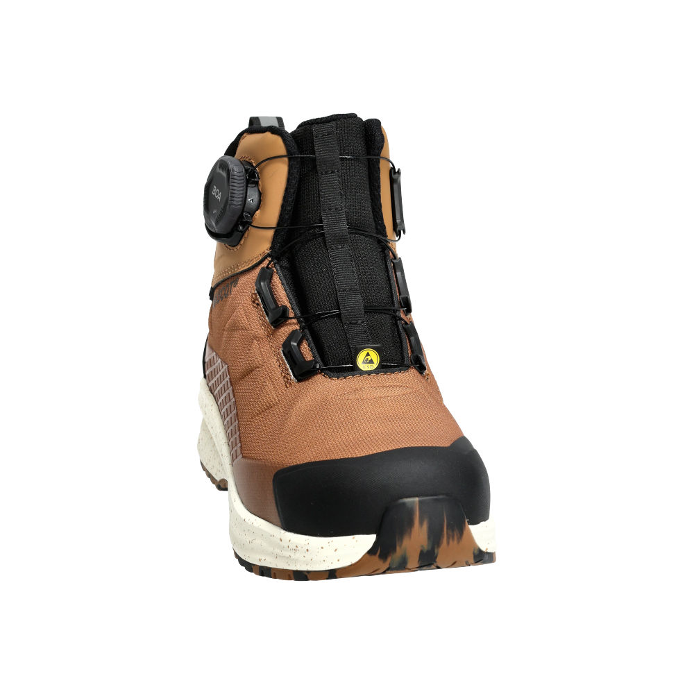 Buty ochronne MASCOT CUSTOMIZED F1602-702-54 S7S SR FO ESD – brązowe, wodoszczelne, BOA® Fit System, MASCOTEX® 10 Buty ochronne MASCOT CUSTOMIZED F1602-702-54 S7S SR FO ESD – brązowe, wodoszczelne, BOA® Fit System, MASCOTEX® - obrazek 10
