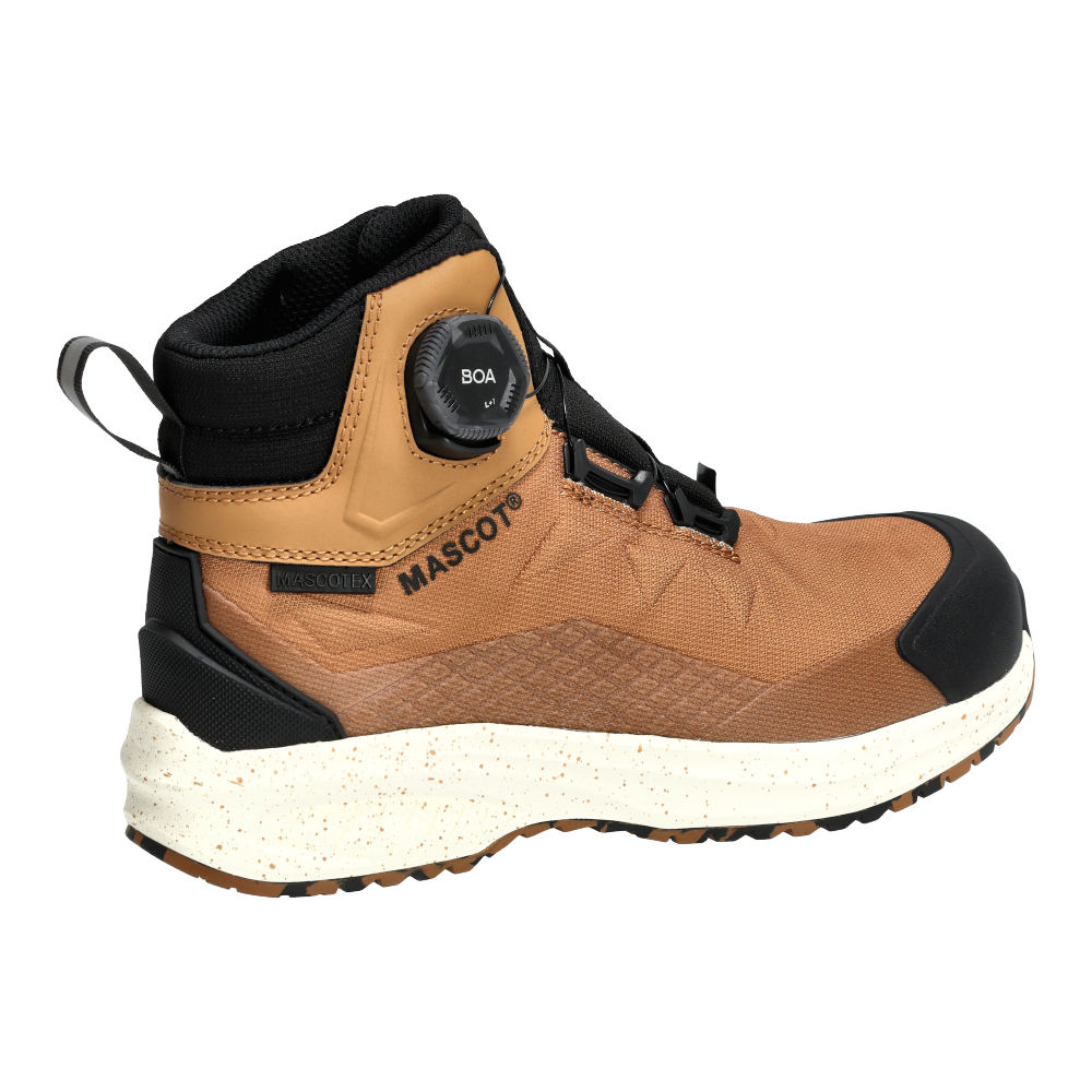 Buty ochronne MASCOT CUSTOMIZED F1602-702-54 S7S SR FO ESD – brązowe, wodoszczelne, BOA® Fit System, MASCOTEX® 27 Buty ochronne MASCOT CUSTOMIZED F1602-702-54 S7S SR FO ESD – brązowe, wodoszczelne, BOA® Fit System, MASCOTEX® - obrazek 27