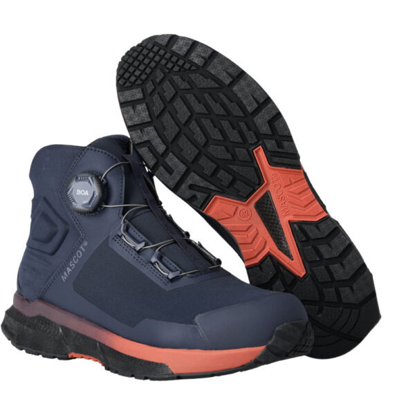 MASCOT FOOTWEAR CUSTOMIZED F1681-704-01022 – trzewiki ochronne S3S ESD z BOA® Fit System, podnoskiem kompozytowym i Carbon Plate Technology