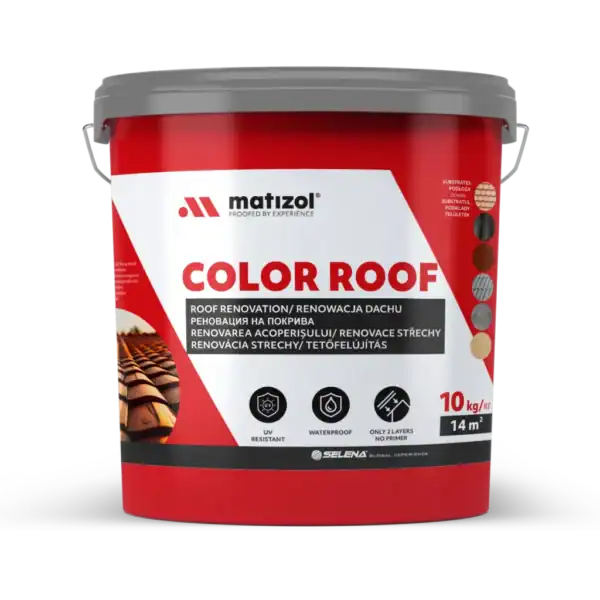MATIZOL Color Roof – elastyczna powłoka hydroizolacyjna do renowacji dachów
