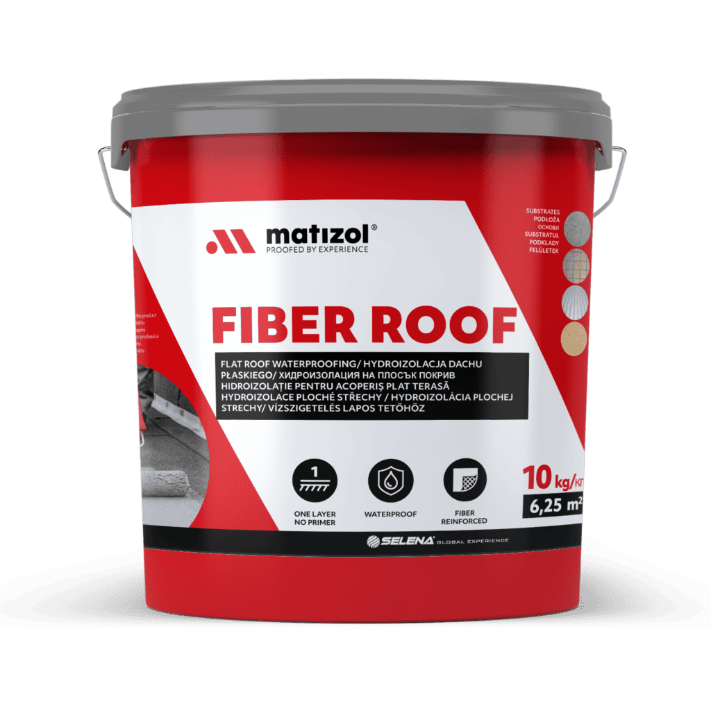 MATIZOL Fiber Roof – Płynna Membrana Hydroizolacyjna z Włóknami do Renowacji Dachów Płaskich 1 MATIZOL Fiber Roof – Płynna Membrana Hydroizolacyjna z Włóknami do Renowacji Dachów Płaskich