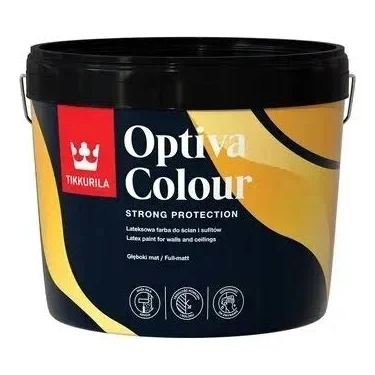 Tikkurila Optiva Colour Baza AP – Głęboko Matowa Farba Lateksowa do Ścian i Sufitów