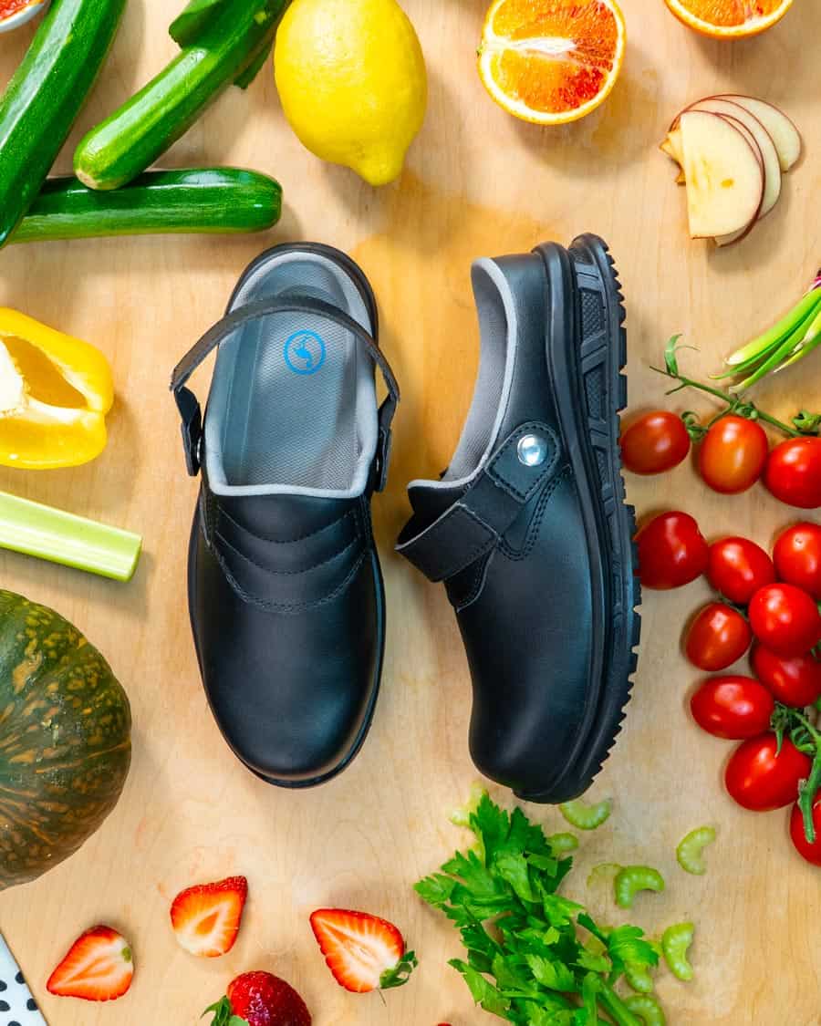 Garsport CUISINE SB – chodaki ochronne do gastronomii z kompozytowym podnoskiem METAL FREE – białe lub czarne 14 Garsport CUISINE SB – chodaki ochronne do gastronomii z kompozytowym podnoskiem METAL FREE – białe lub czarne - obrazek 14